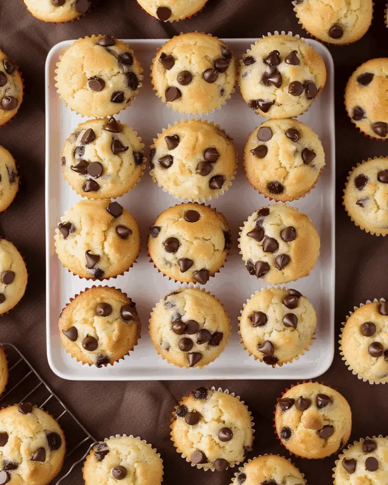 Mini Chocolate Chip Muffins Recipe