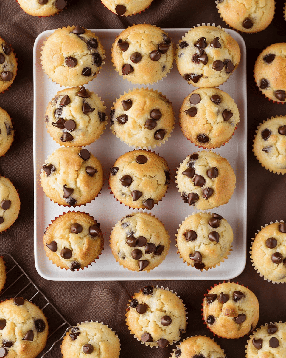 Mini Chocolate Chip Muffins Recipe