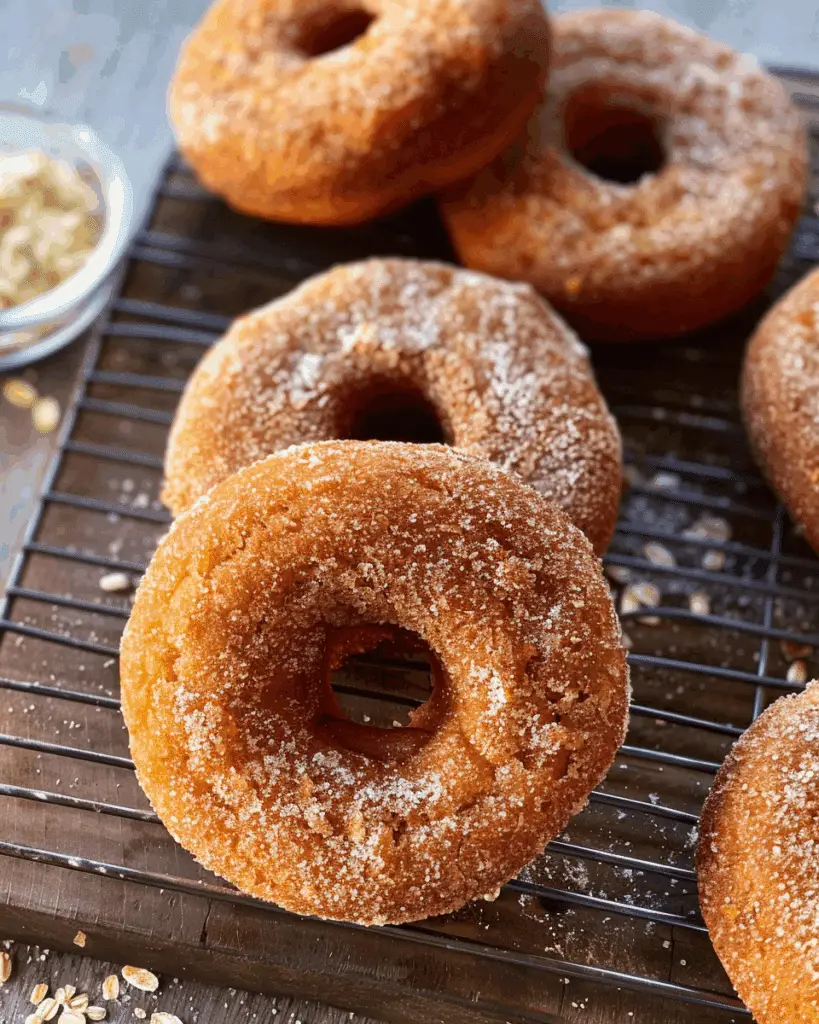 Healthy Applesauce Donuts (Gluten-Free, Paleo)