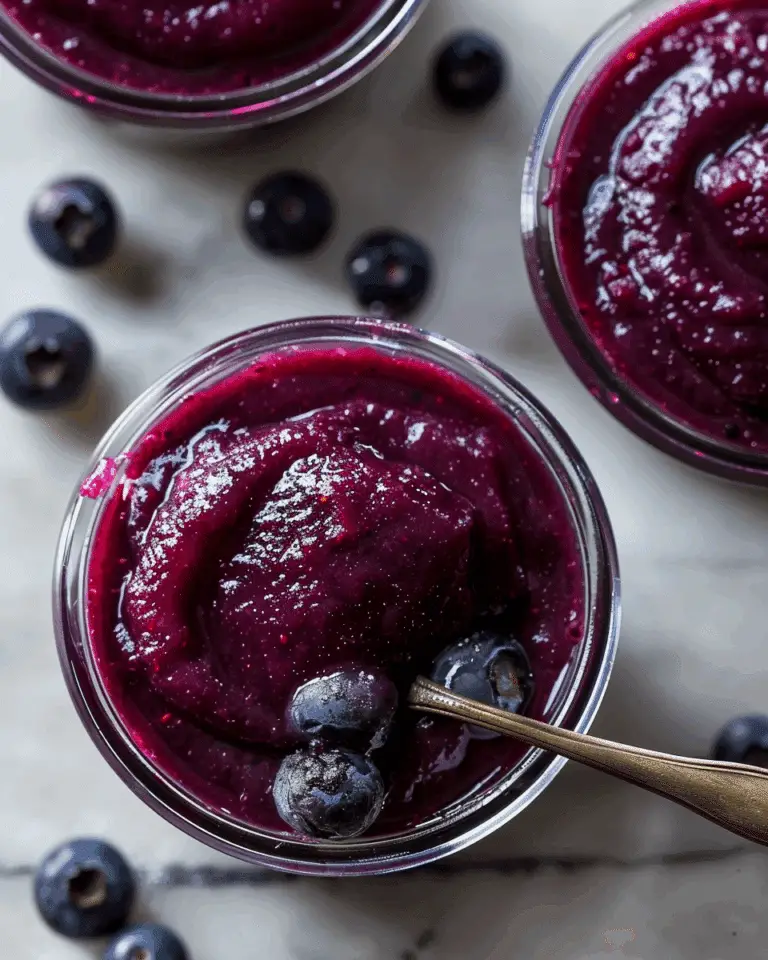 Blueberry Vanilla Applesauce Recipe