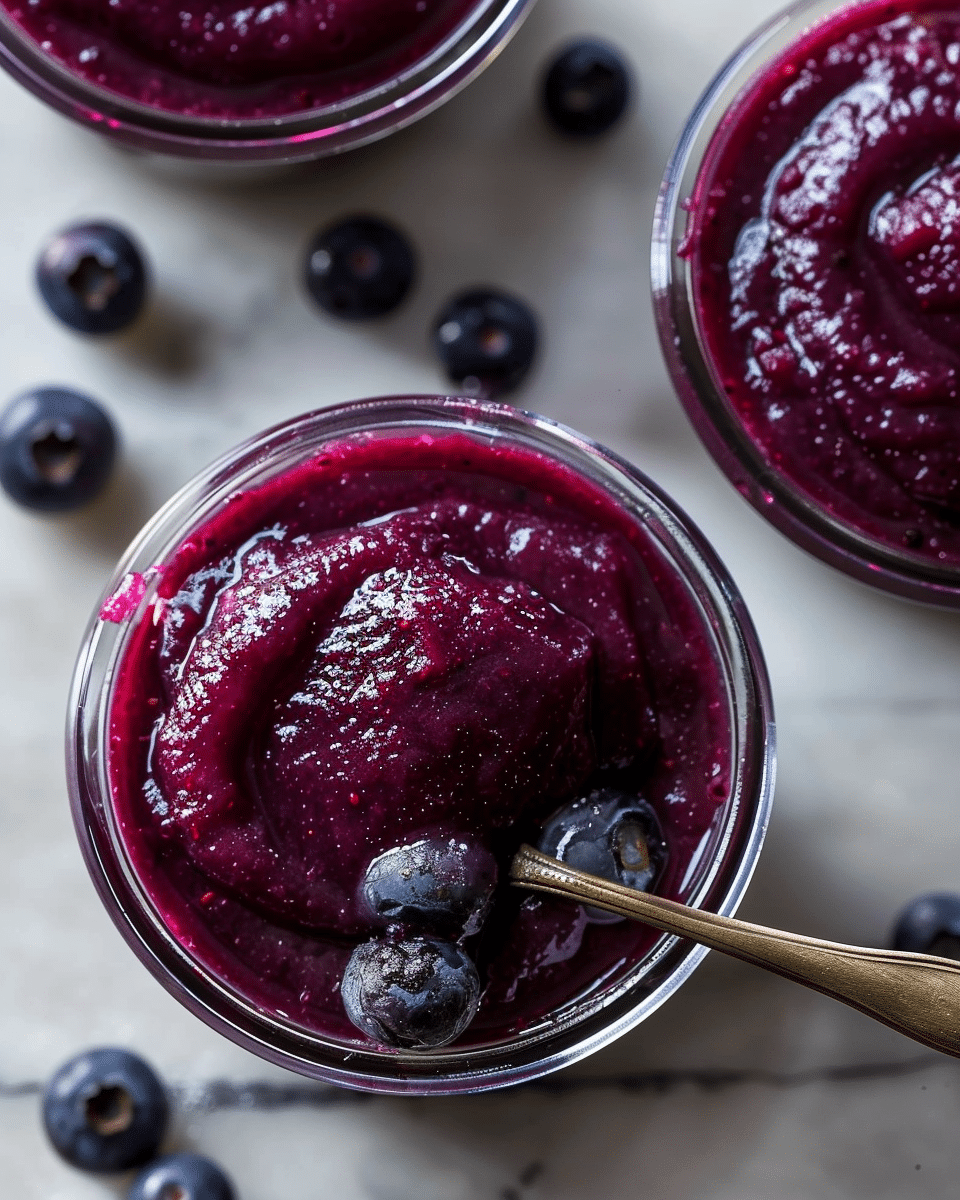 Blueberry Vanilla Applesauce Recipe