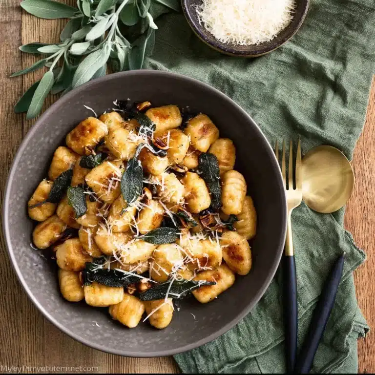 Easy Gnocchi Pumpkin Sauce Recipe (Creamy and Homemade) Recipe