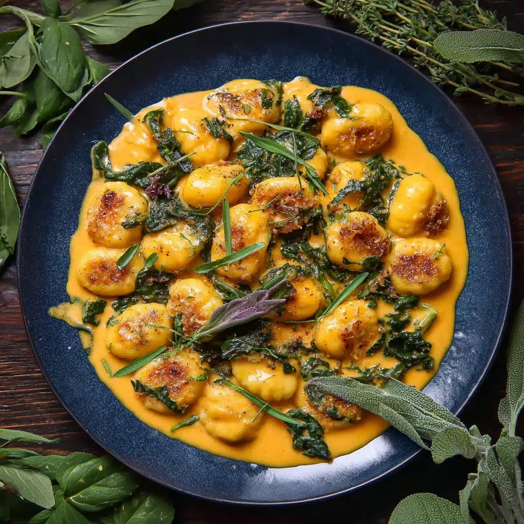 Creamy Pumpkin Gnocchi with Spinach and Sausage Recipe 5 Creamy Pumpkin Gnocchi with Spinach and Sausage Recipe - Recipe Image