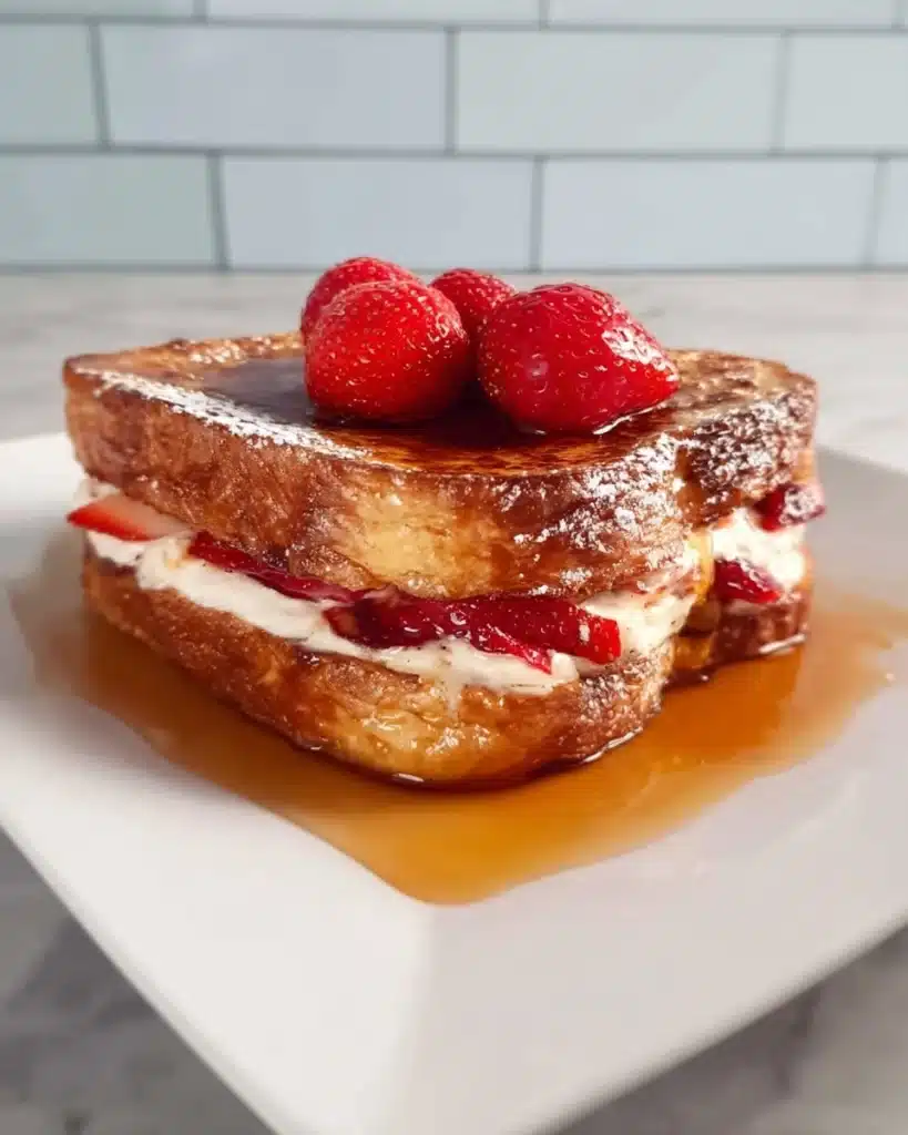 Strawberry Stuffed French Toast Recipe