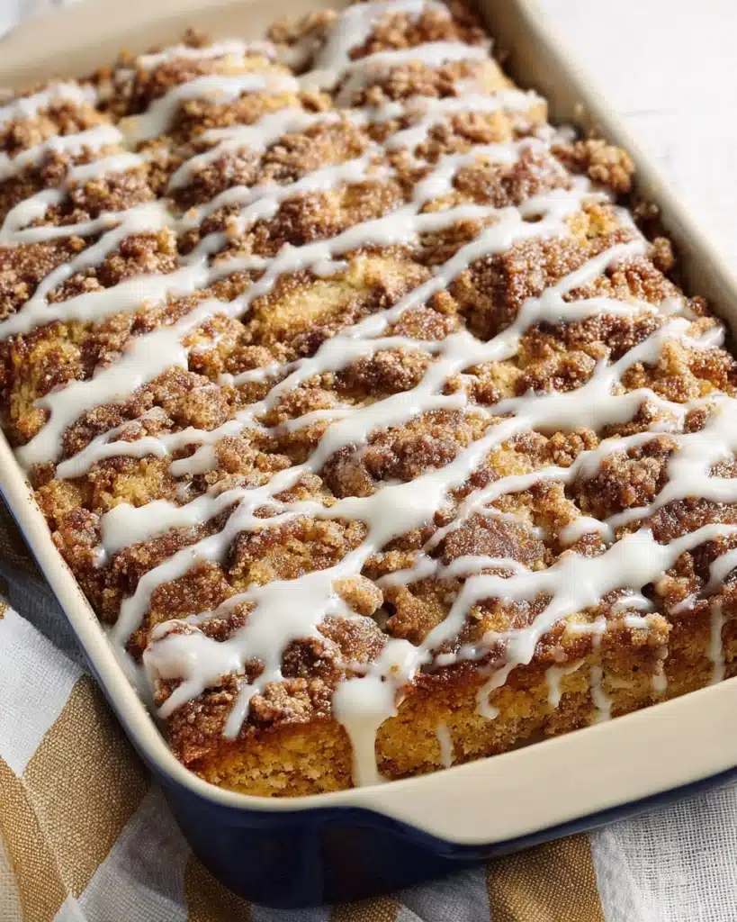 Cinnamon Roll Dump Cake Recipe