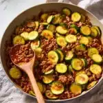 Meaty Zucchini Casserole with Ground Beef Recipe 6 Meaty Zucchini Casserole with Ground Beef Recipe