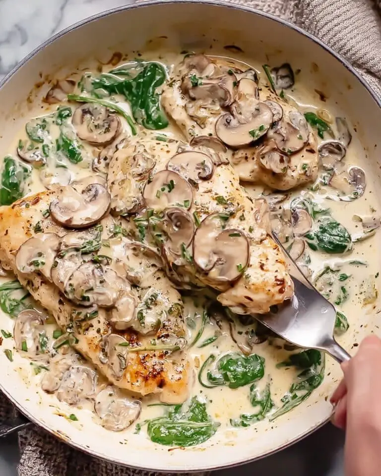 Creamy Mushroom Chicken Recipe