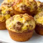 Fluffy Bisquick Sausage, Egg & Cheese Muffins Recipe 6 Fluffy Bisquick Sausage, Egg & Cheese Muffins Recipe