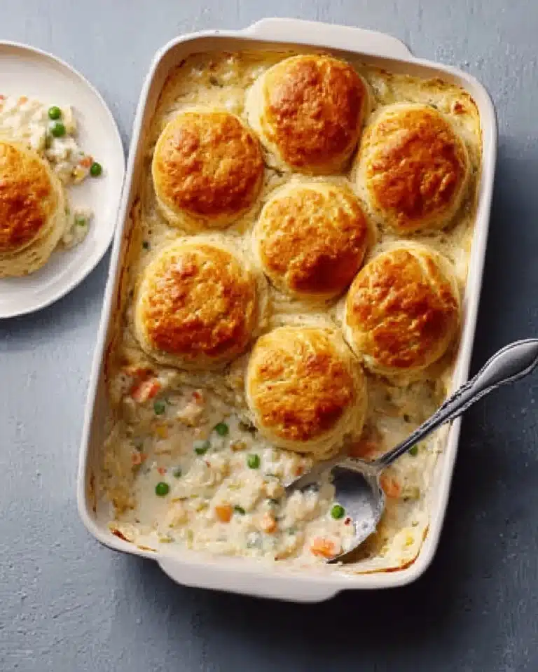 Easy Chicken Pot Pie Casserole Recipe