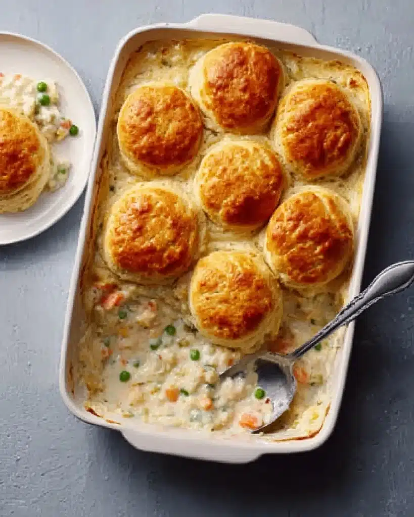 Easy Chicken Pot Pie Casserole Recipe