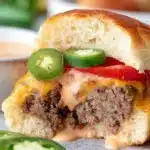 Jalapeño Cheeseburger Sliders with Spicy Mayo Recipe 4 Jalapeño Cheeseburger Sliders with Spicy Mayo Recipe