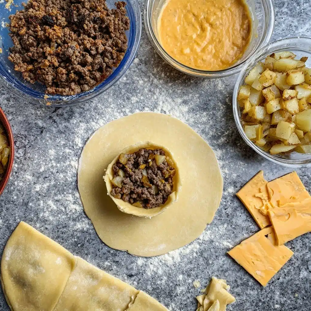 Grandma’s Beef Cheeseburger Pie Recipe 4 Grandma’s Beef Cheeseburger Pie Recipe - Recipe Image