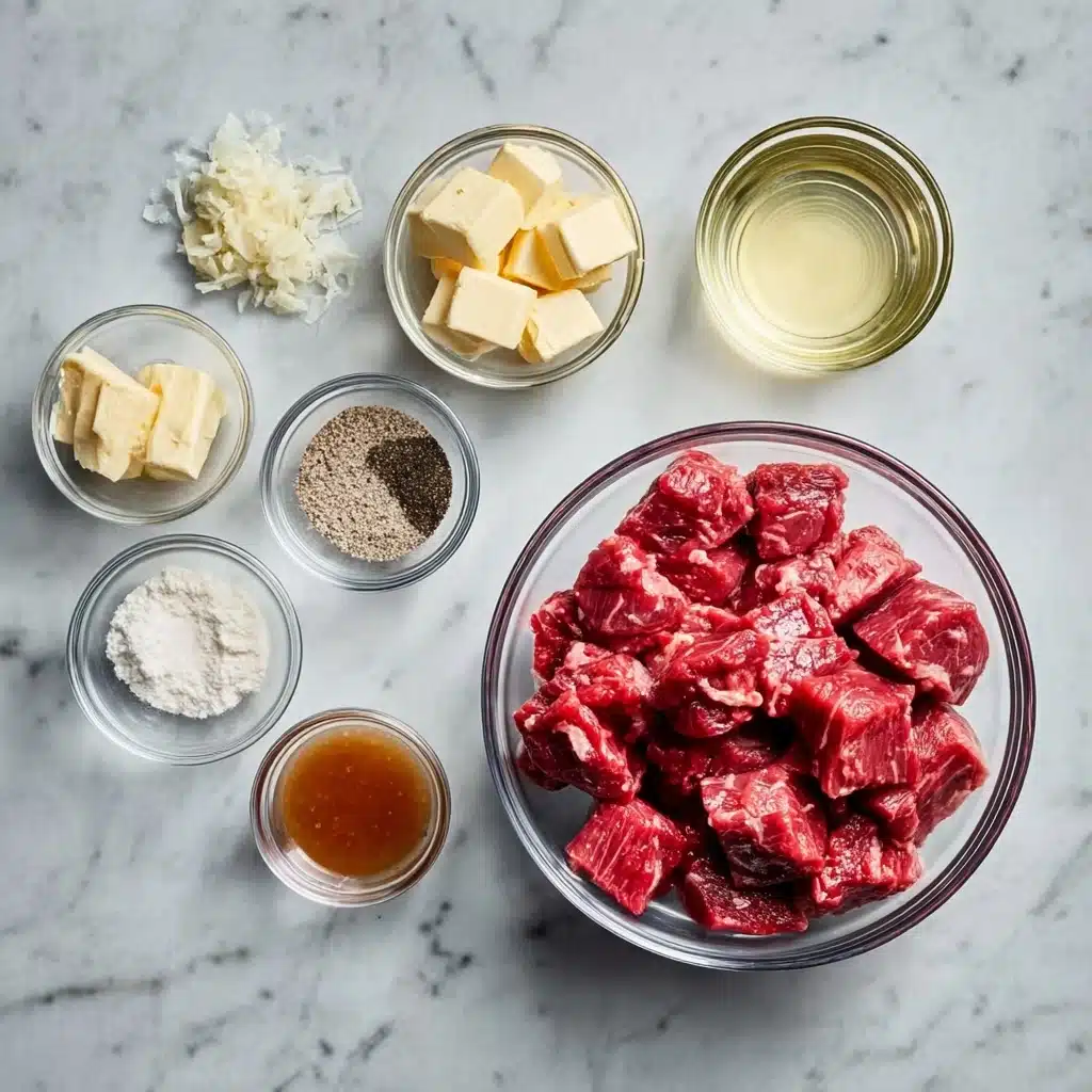 Garlic Butter Beef Bites & Potatoes Recipe - Recipe Image