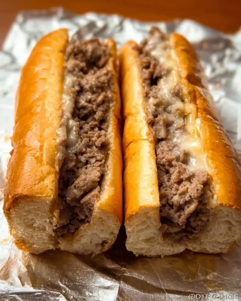 Ground Beef Philly Cheesesteaks Recipe