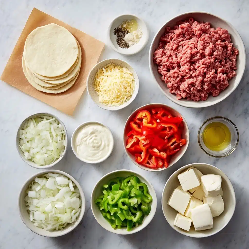 Ground Beef Philly Cheesesteaks Recipe - Recipe Image