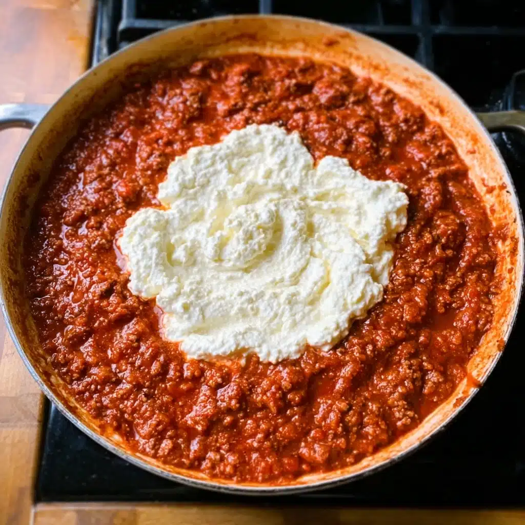 High-Protein Creamy Beef Pasta Recipe - Recipe Image