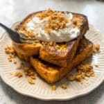 Pumpkin French Toast Bake with Cinnamon and Nutmeg Recipe