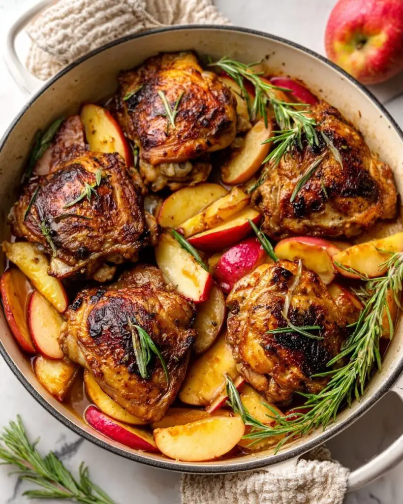 Rosemary Apple Cider Chicken Recipe