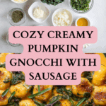 Creamy Pumpkin Gnocchi with Spinach and Sausage Recipe