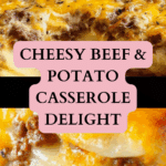 Cheesy Ground Beef & Potato Casserole Recipe