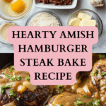 Amish Hamburger Steak Bake Recipe