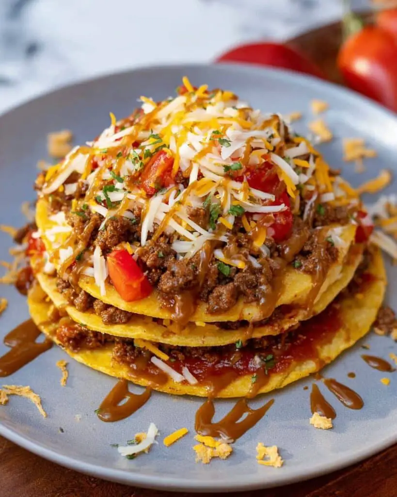 Stacked Enchiladas (Mexican Lasagna) Recipe