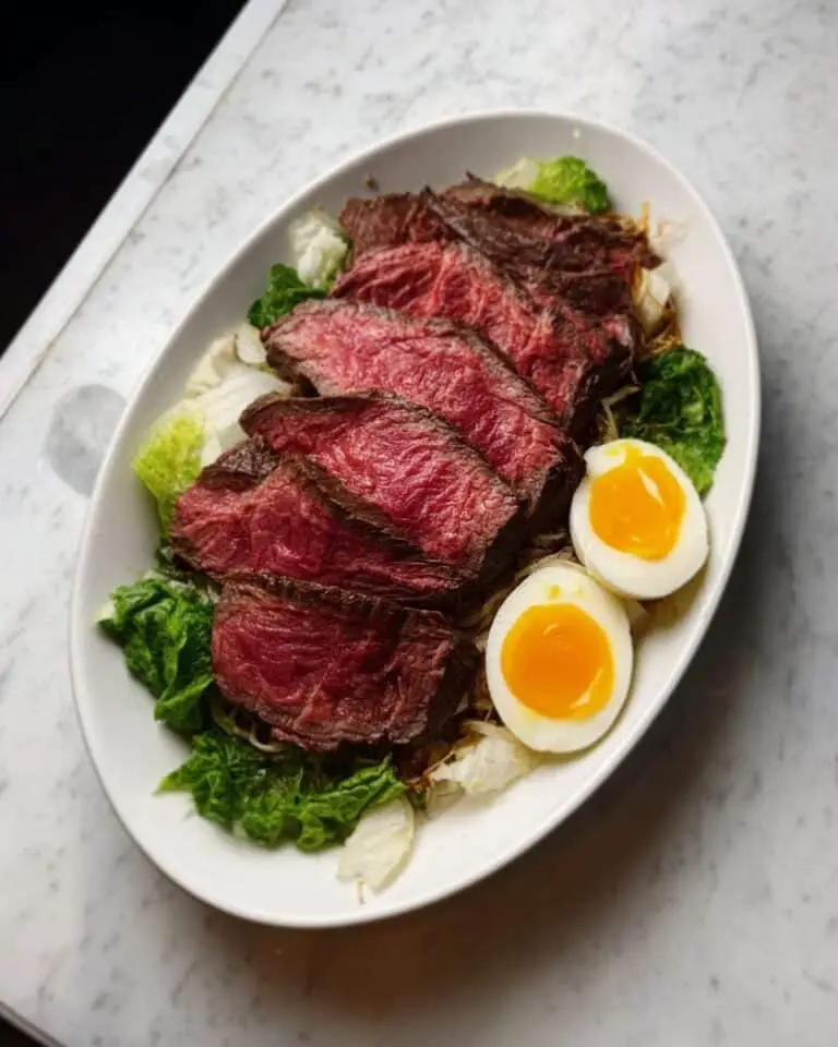 Teriyaki Flank Steak with Colorful Stir-Fried Vegetables Recipe