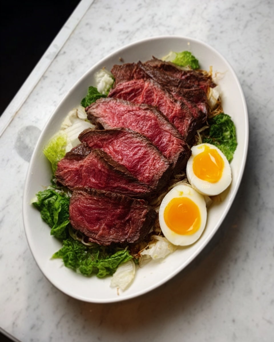Teriyaki Flank Steak with Colorful Stir-Fried Vegetables Recipe