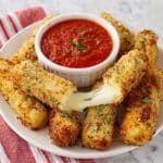 Air Fryer Mozzarella Sticks Recipe