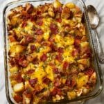 Cheesy Ground Beef & Potato Casserole Recipe