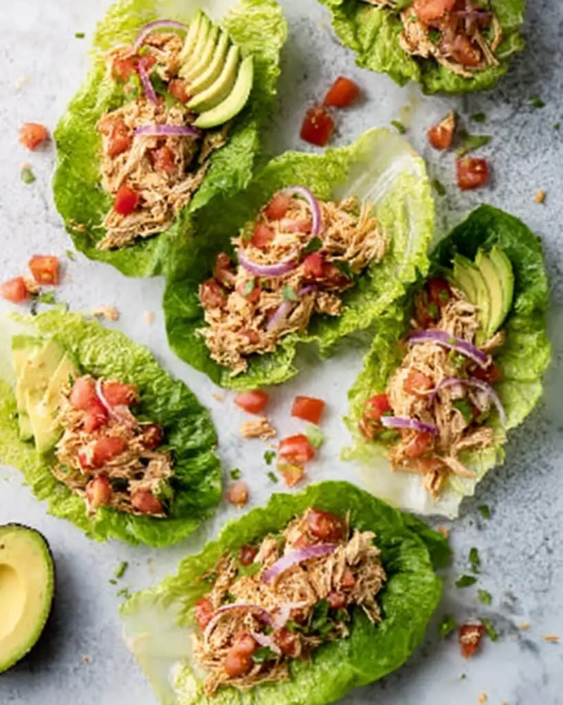 Buffalo Chicken Lettuce Boats Recipe