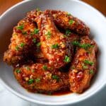 Korean BBQ Chicken Wings with Gochujang Glaze Recipe