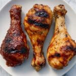 Juicy Grilled Chicken Drumsticks with Garlic, Herbs, and Spices Recipe