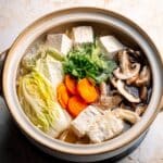 Chicken Nabe (Japanese Hot Pot) Recipe