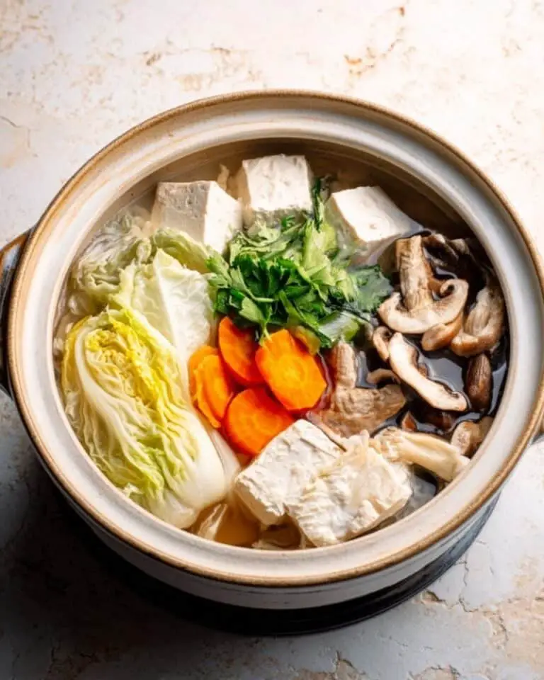 Chicken Nabe (Japanese Hot Pot) Recipe