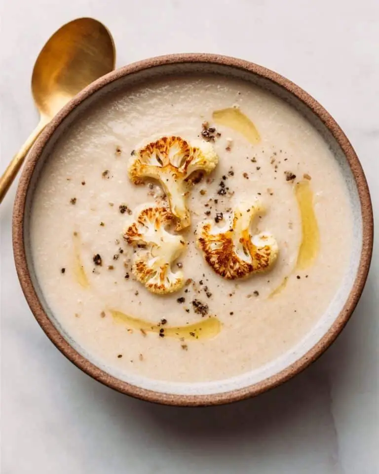 Three-Ingredient Cauliflower Soup Recipe
