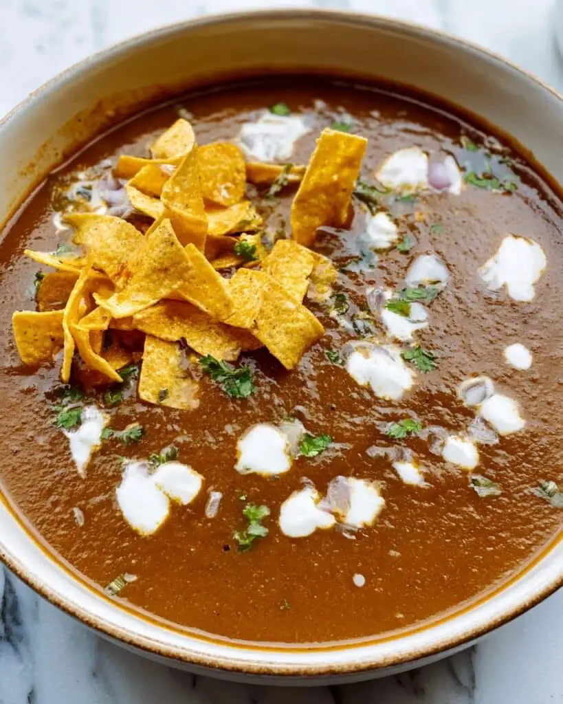 Mexican Black Bean Soup Recipe