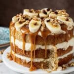 Caramel Banana Cake Recipe