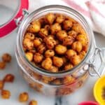 Crispy Roasted Chickpeas with Paprika and Garlic Recipe
