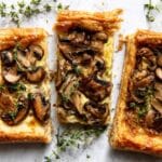 Homemade Mushroom Savory Pastries Recipe