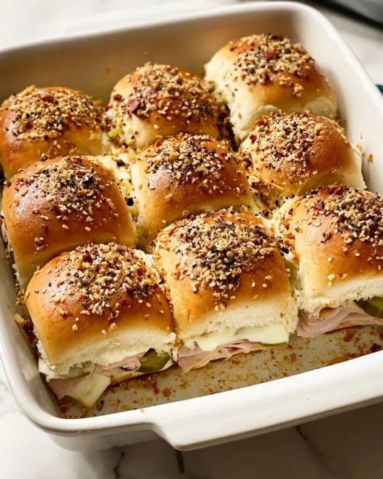 Oven-Baked Turkey and Cheese Sliders Recipe