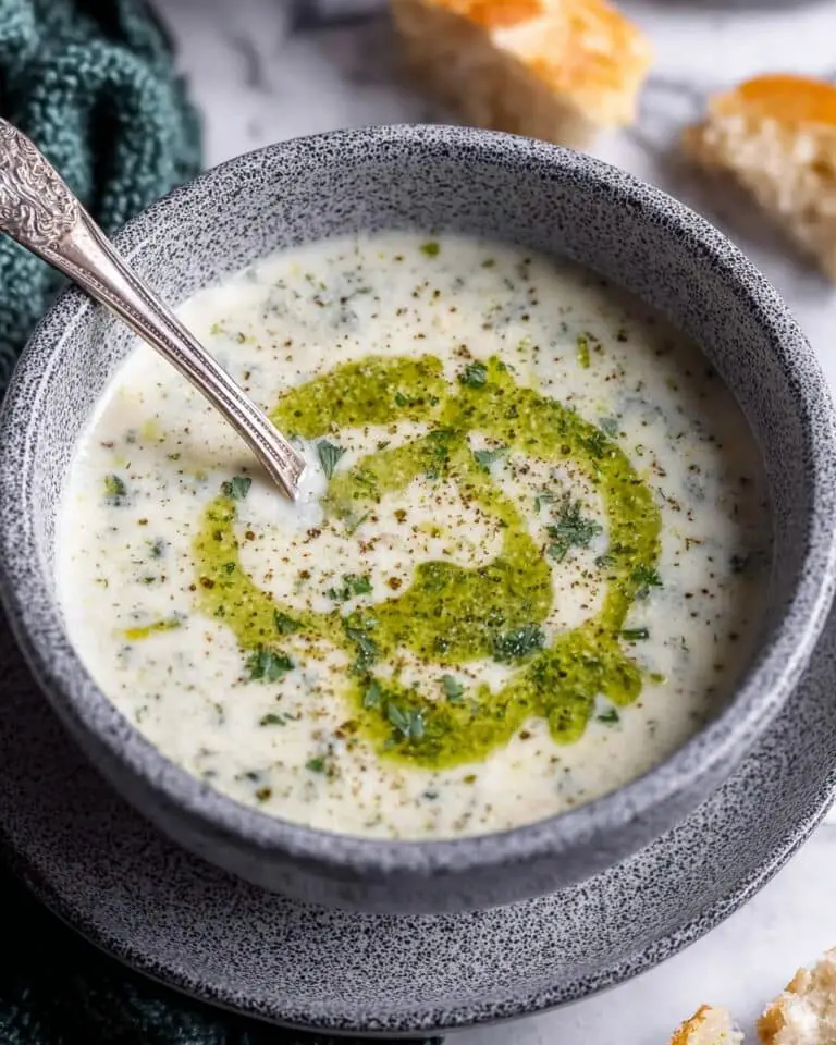 Turkish Rice and Lentil Yogurt Soup with Dukkah Oil Recipe