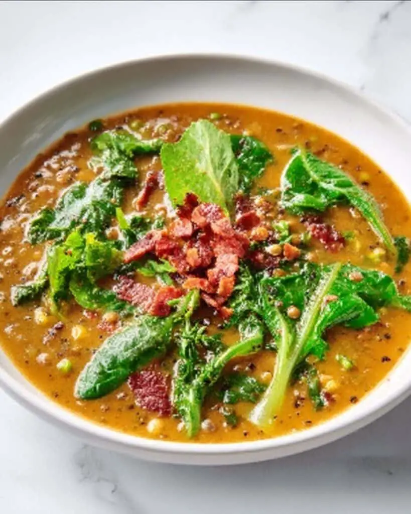 Kale, Chorizo, and Lentil Soup Recipe