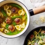 Spring Meatball Minestrone Recipe