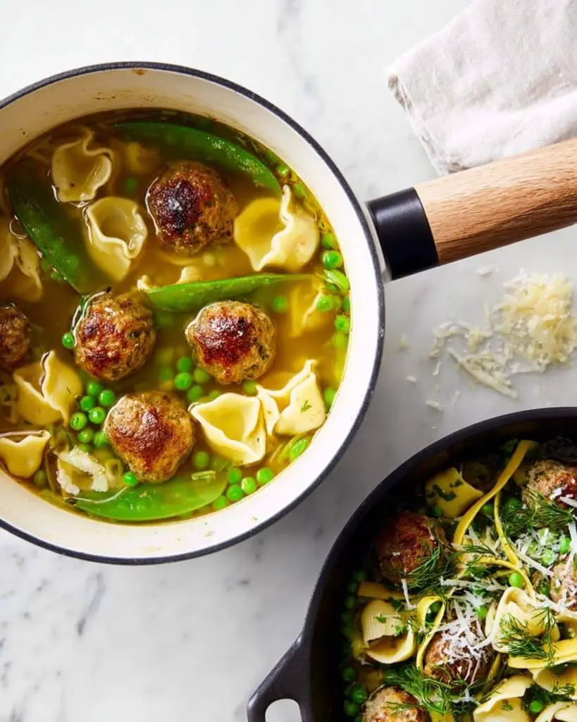 Spring Meatball Minestrone Recipe
