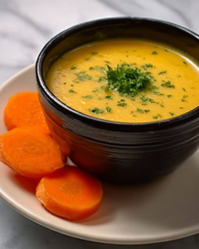 Moroccan Carrot Soup Recipe