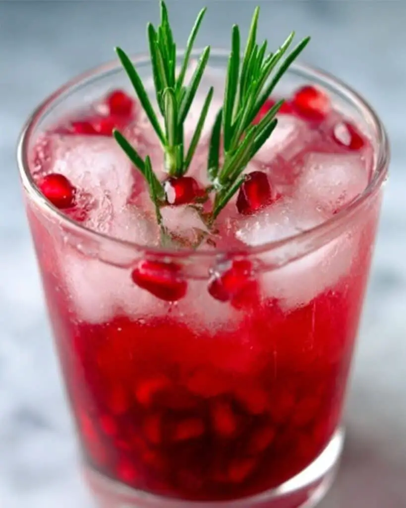 Pomegranate Rosemary Spritz Recipe