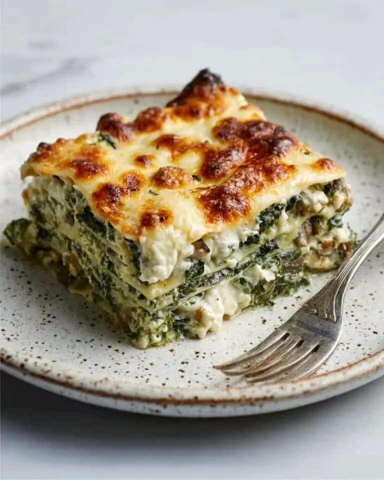 Cheesy Spinach and Beef Casserole (Spinach Fandango) Recipe