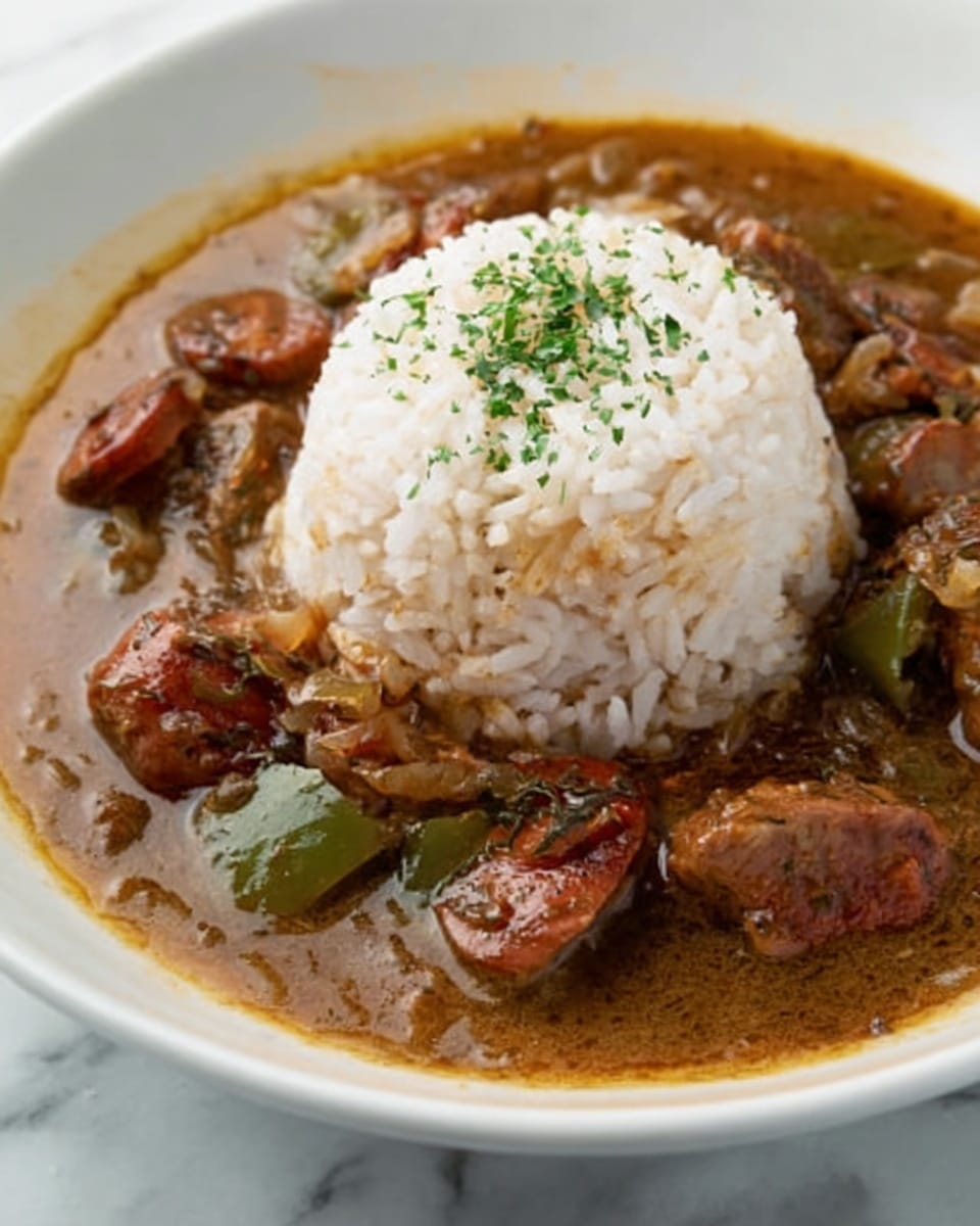 A white bowl filled with a chunky brown stew containing shredded meat and pieces of potato, with a silver spoon resting inside the bowl on the right side. Behind the bowl, a dark brown glass bottle and a blue-yellow can are placed on a white marbled surface. photo taken with an iphone --ar 4:5 --v 7