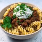 Slow Cooker Beef & Noodles with Mushrooms Recipe